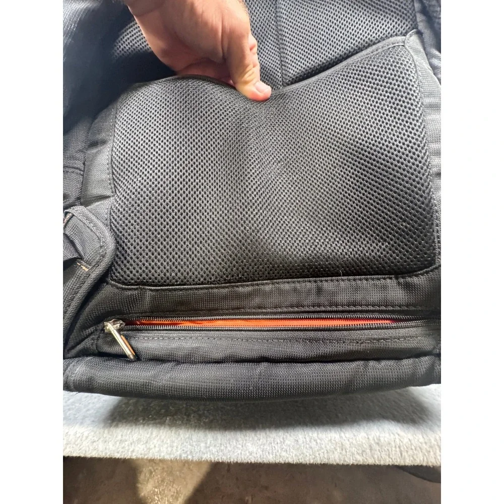 Briggs & Riley @work Medium Cargo Backpack Black Ballistic Nylon Laptop Bag